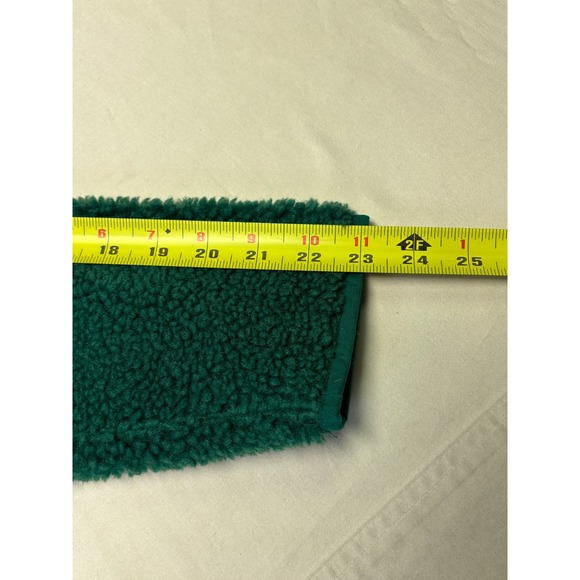 NWT LL Bean Sherpa Fleece Jacket Emerald Spruce Green 516759 Womens XS PET - Picture 9 of 9